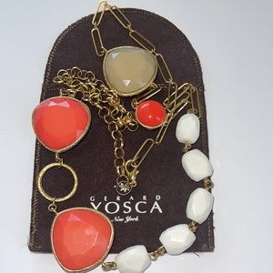 Gerard Yosca Goldtone Necklace 30”